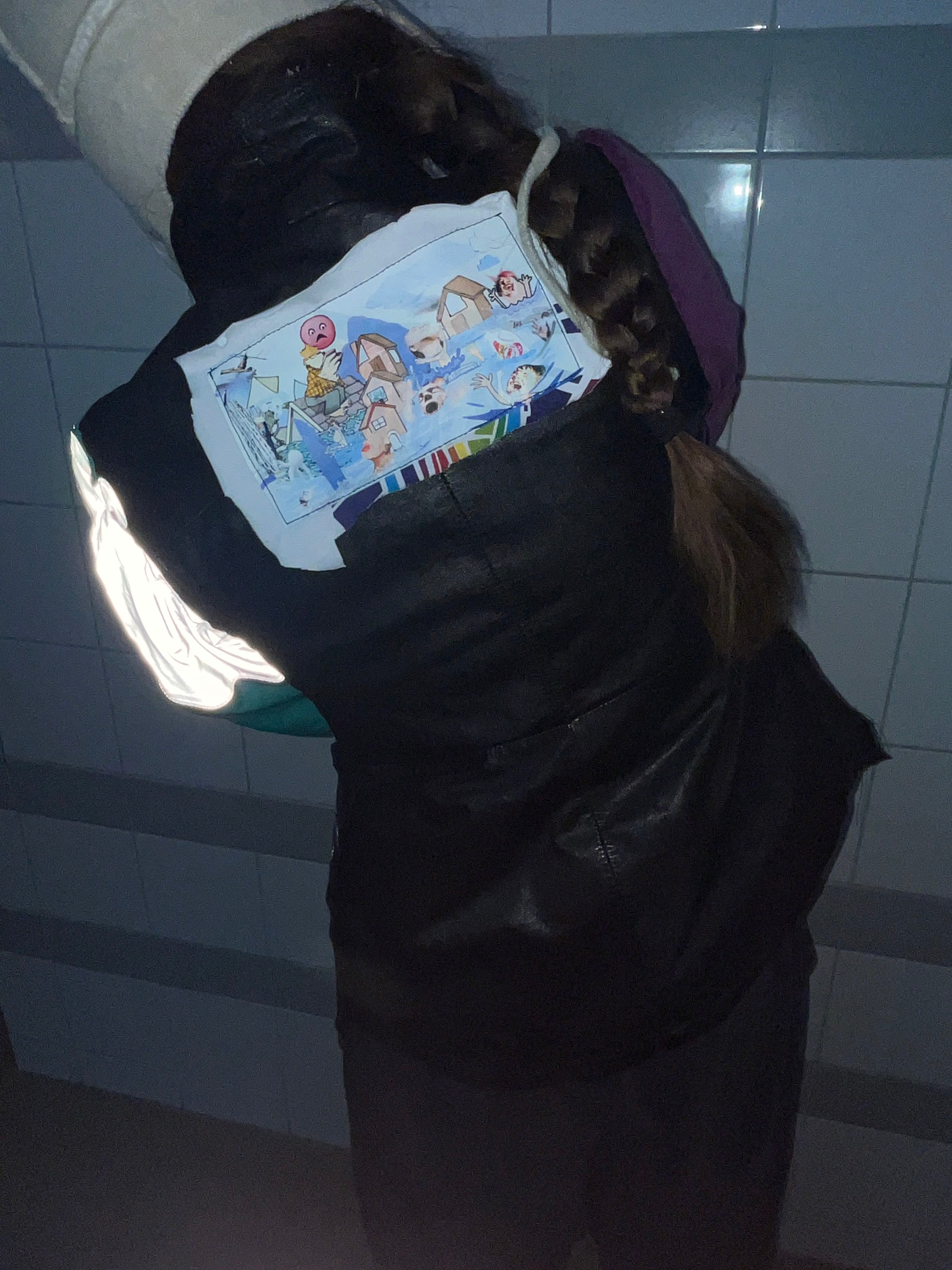 leather deliveroo jacket